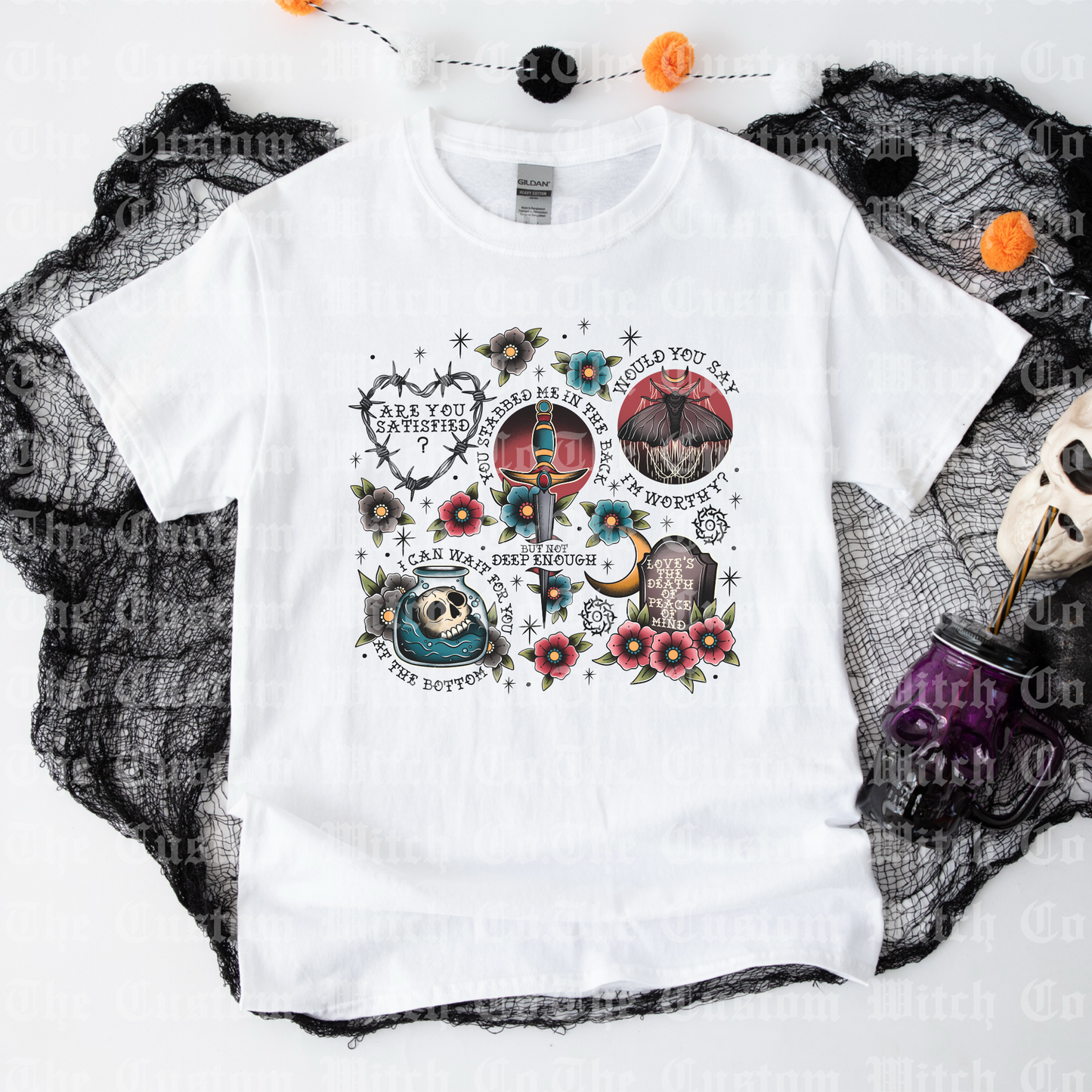 Pre Order Adult Tee - BO Tattoo Style