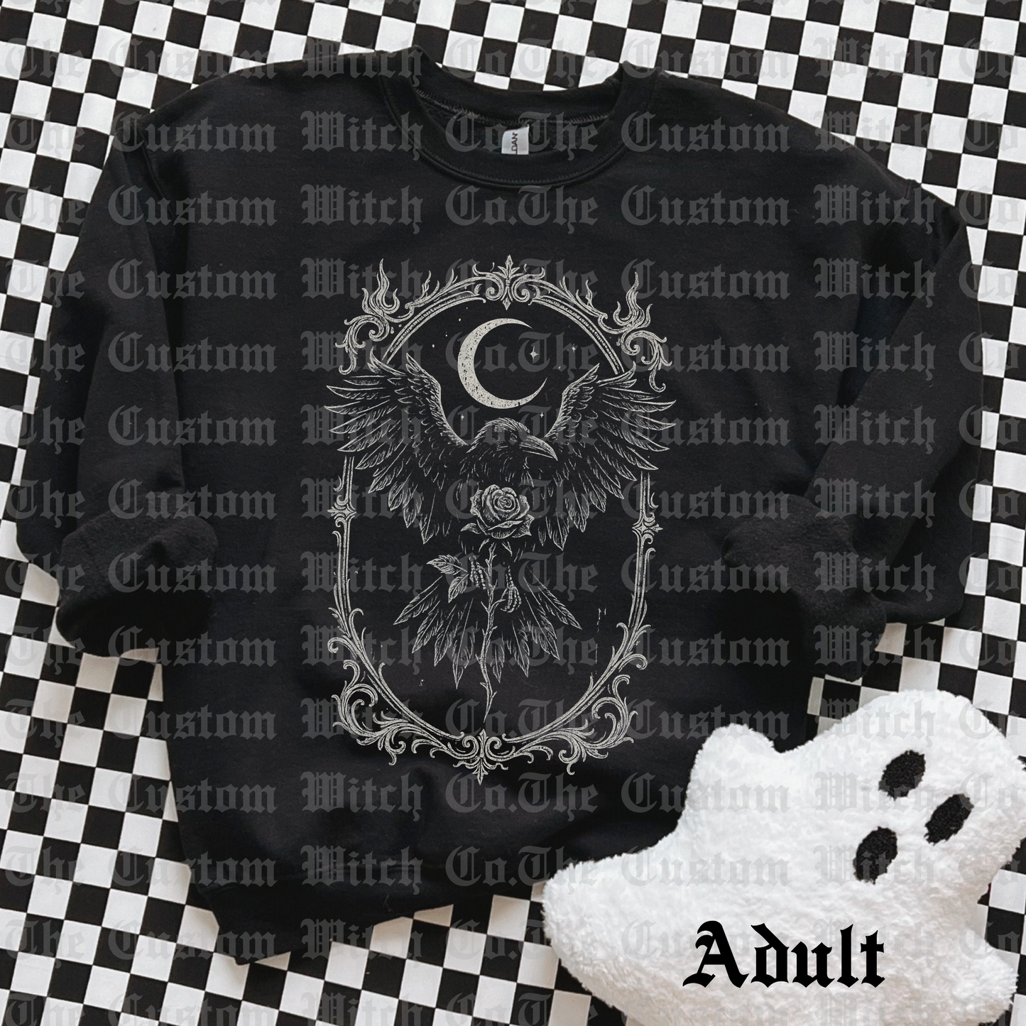 Pre Order Adult Sweatshirt - Midnight Raven