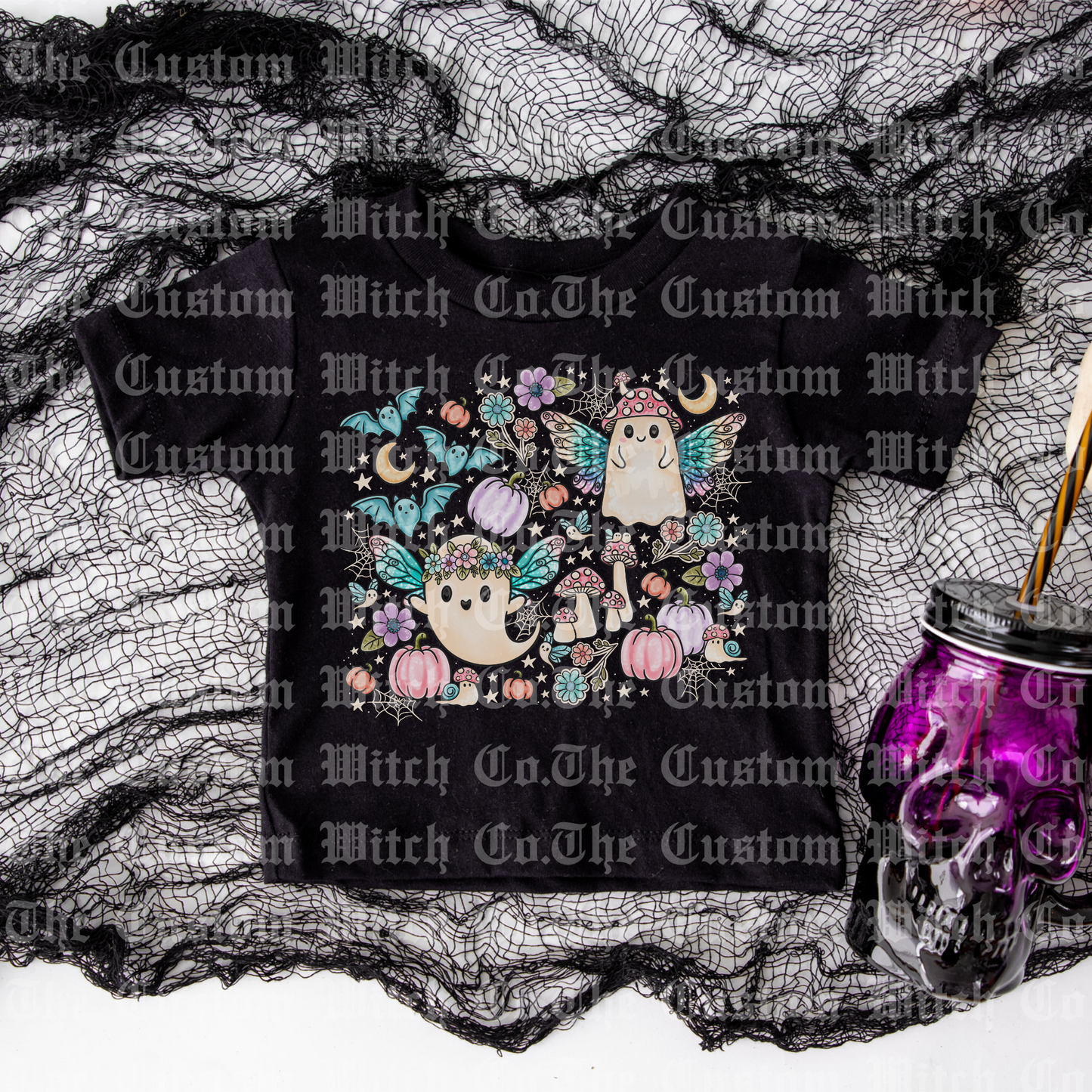 Pre Order - Cottagecore Ghosties Kids Tee