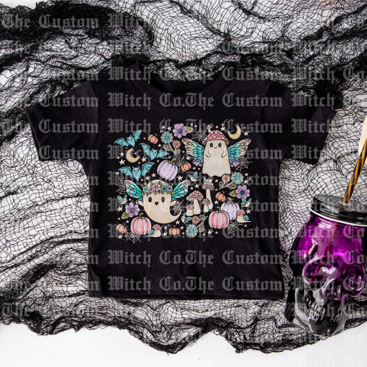 Pre Order - Cottagecore Ghosties Kids Tee
