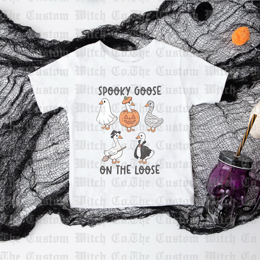 Pre Order - Spooky Goose Kids Tee