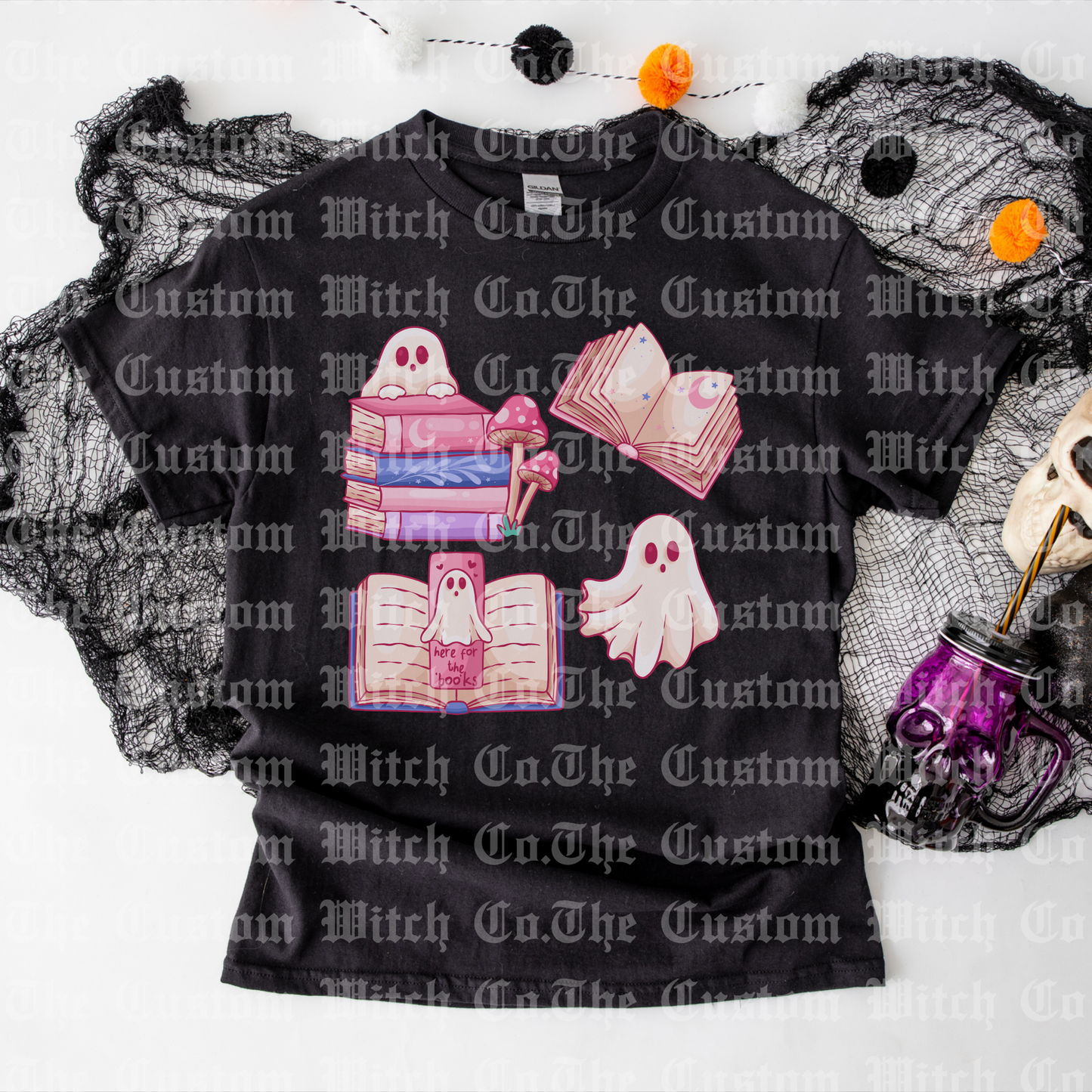 Pre Order Adult Tee - Ghostly Reads