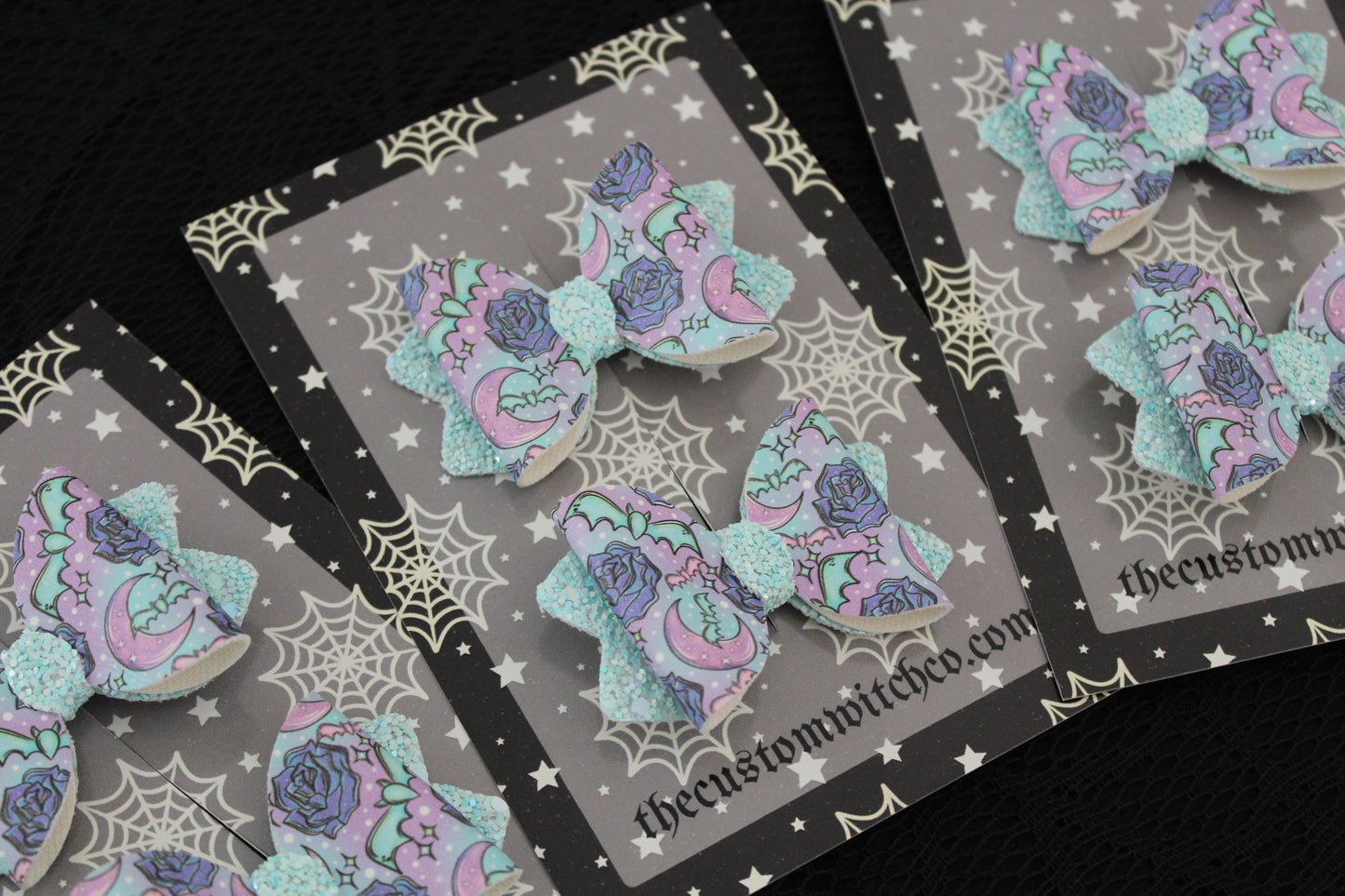 Bats & Roses - Bow Set